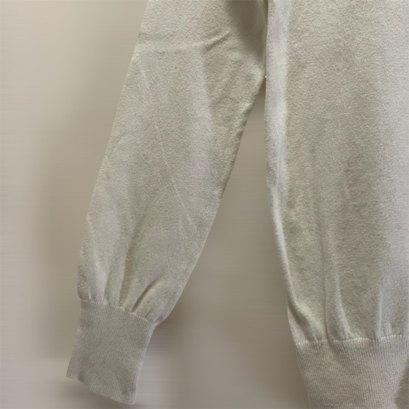 Forever 21 Cream and Gray Striped Cardigan - Picture 6 of 11